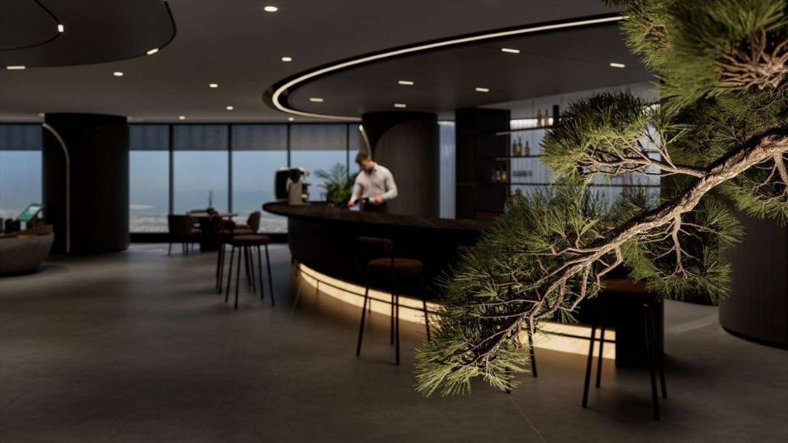 Private consultation lounge