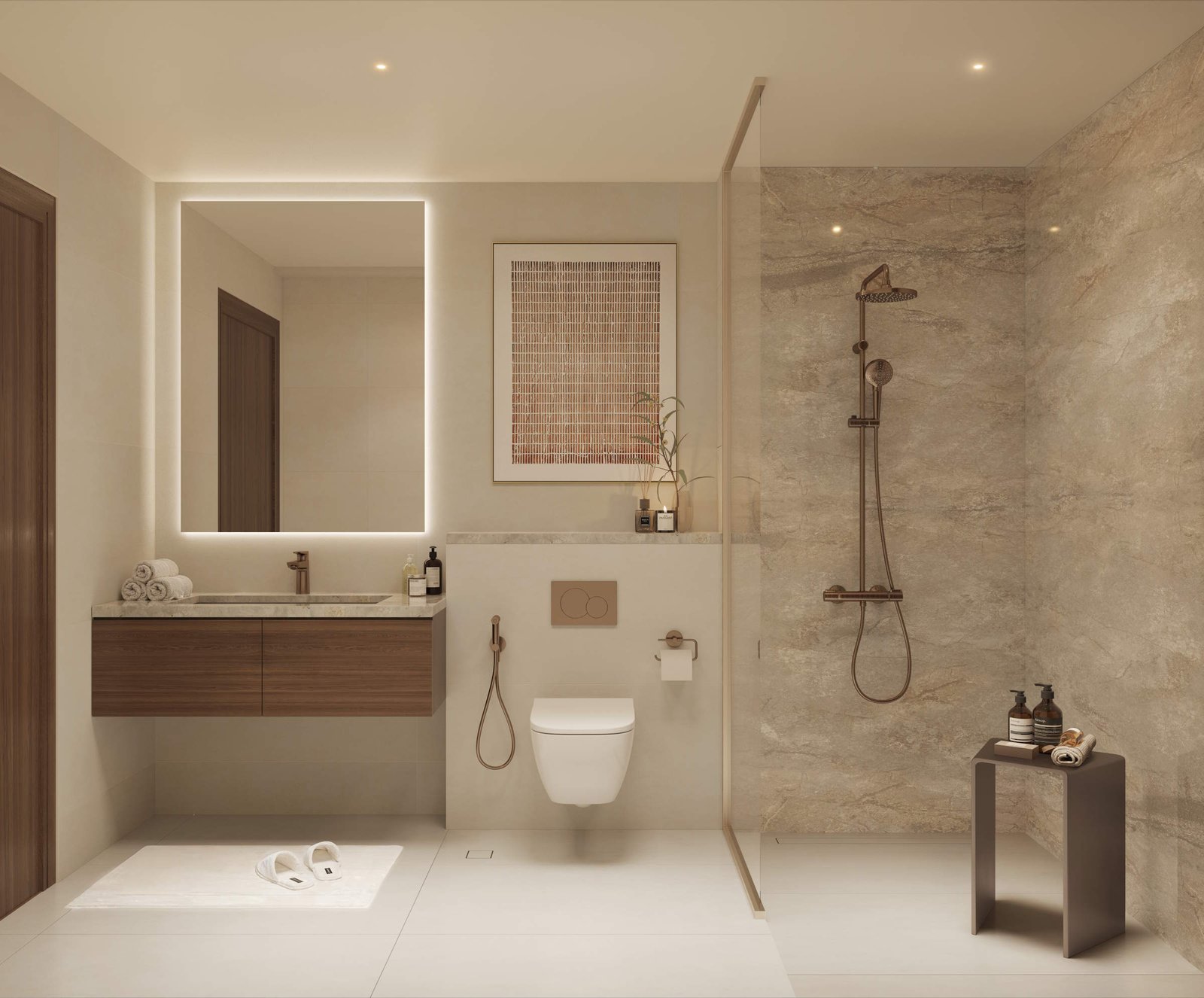 Dubai Hills Mansion wellness bath