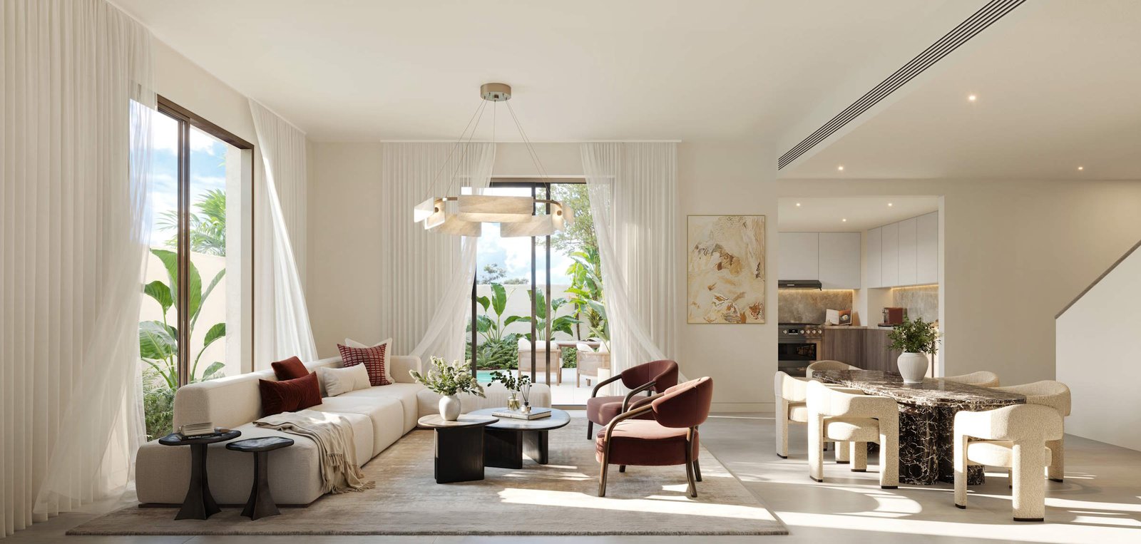 Dubai Hills Mansion appointment lounge