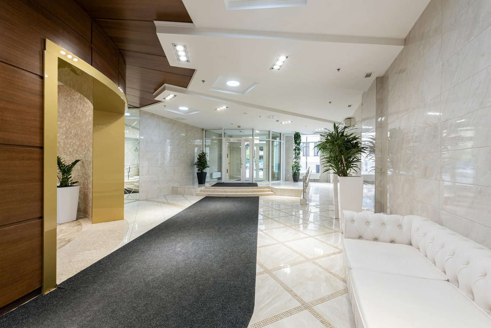 Villa 23 interior arrival lobby