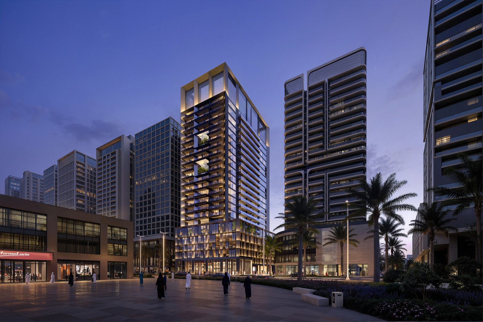 Seven X Seven exterior arrival render